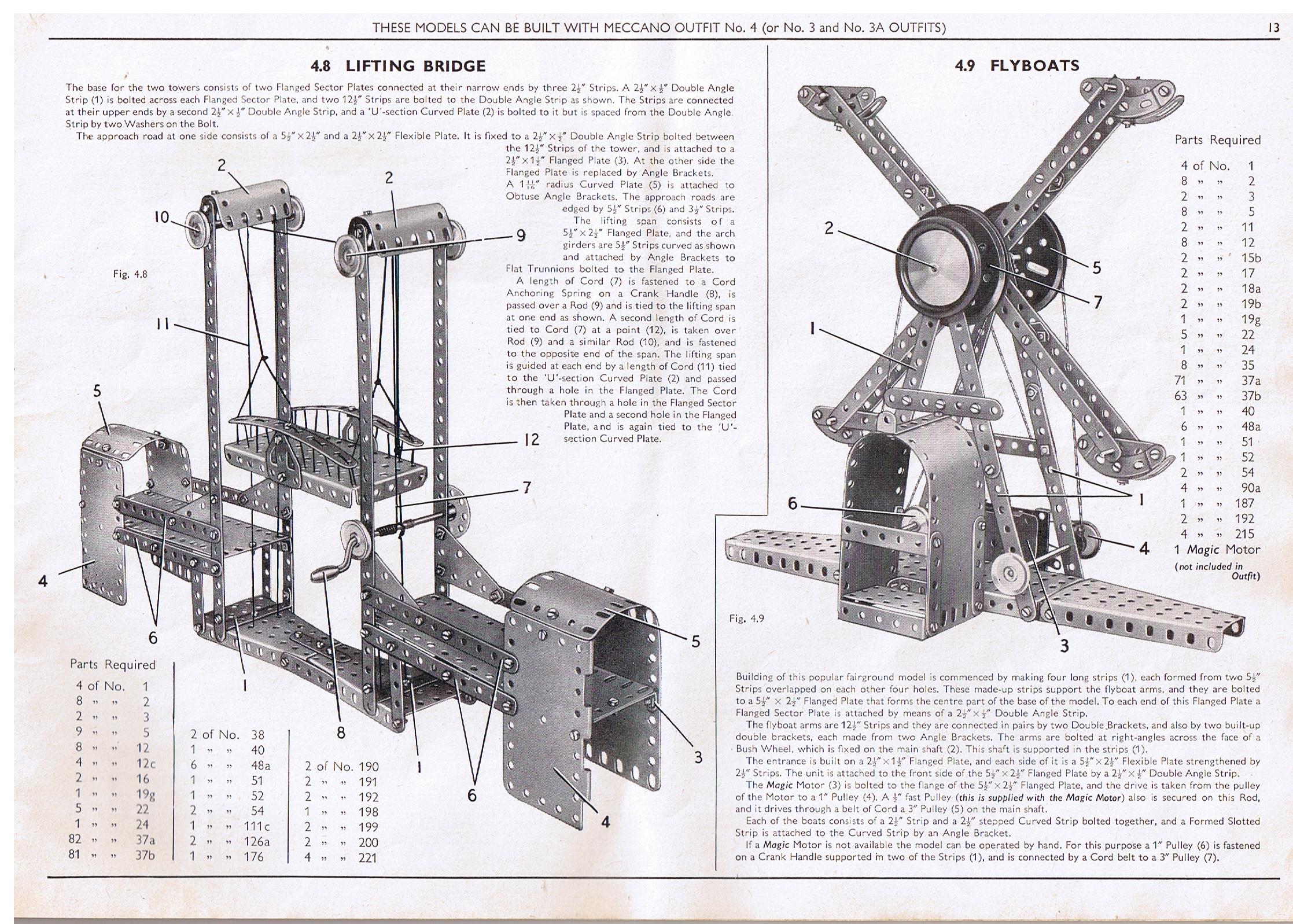 Meccano Set 4 Manual