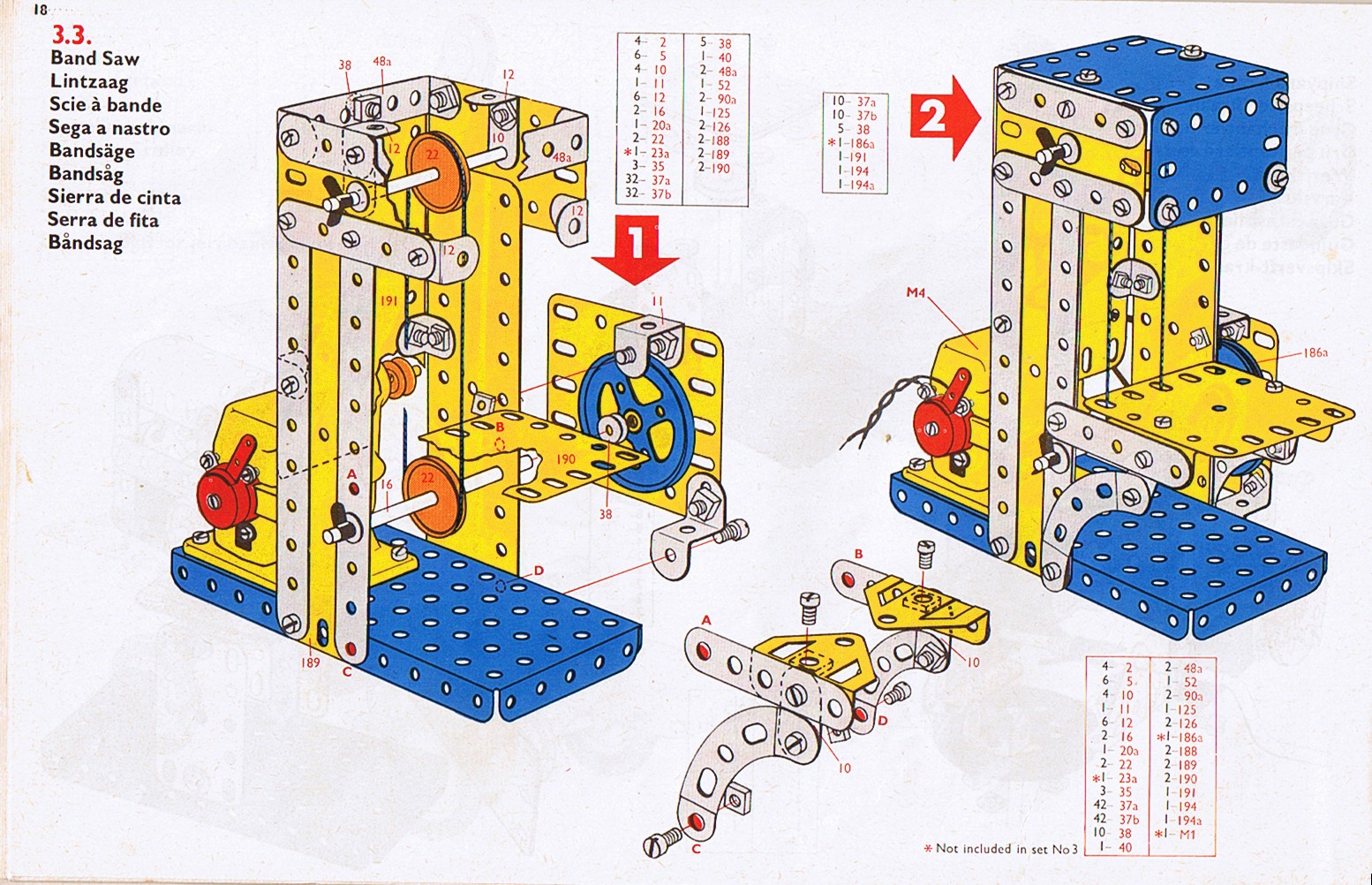 Meccano Set 2/3/4 Manual