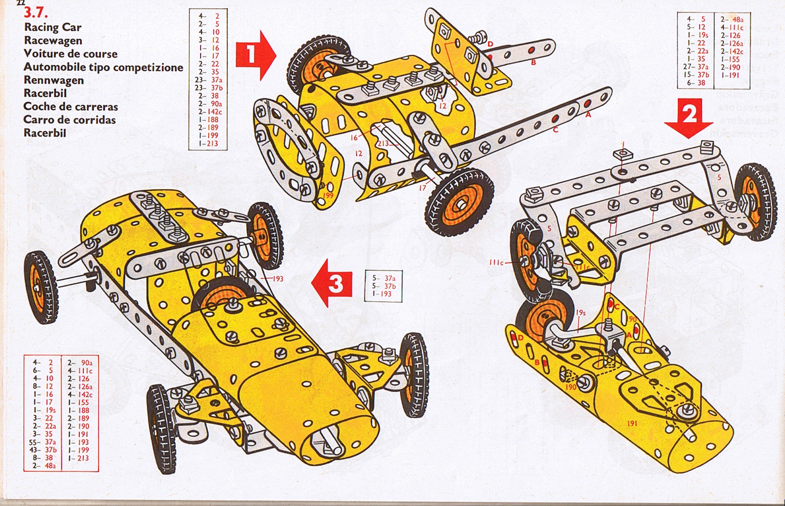 Meccano Set 2/3/4 Manual